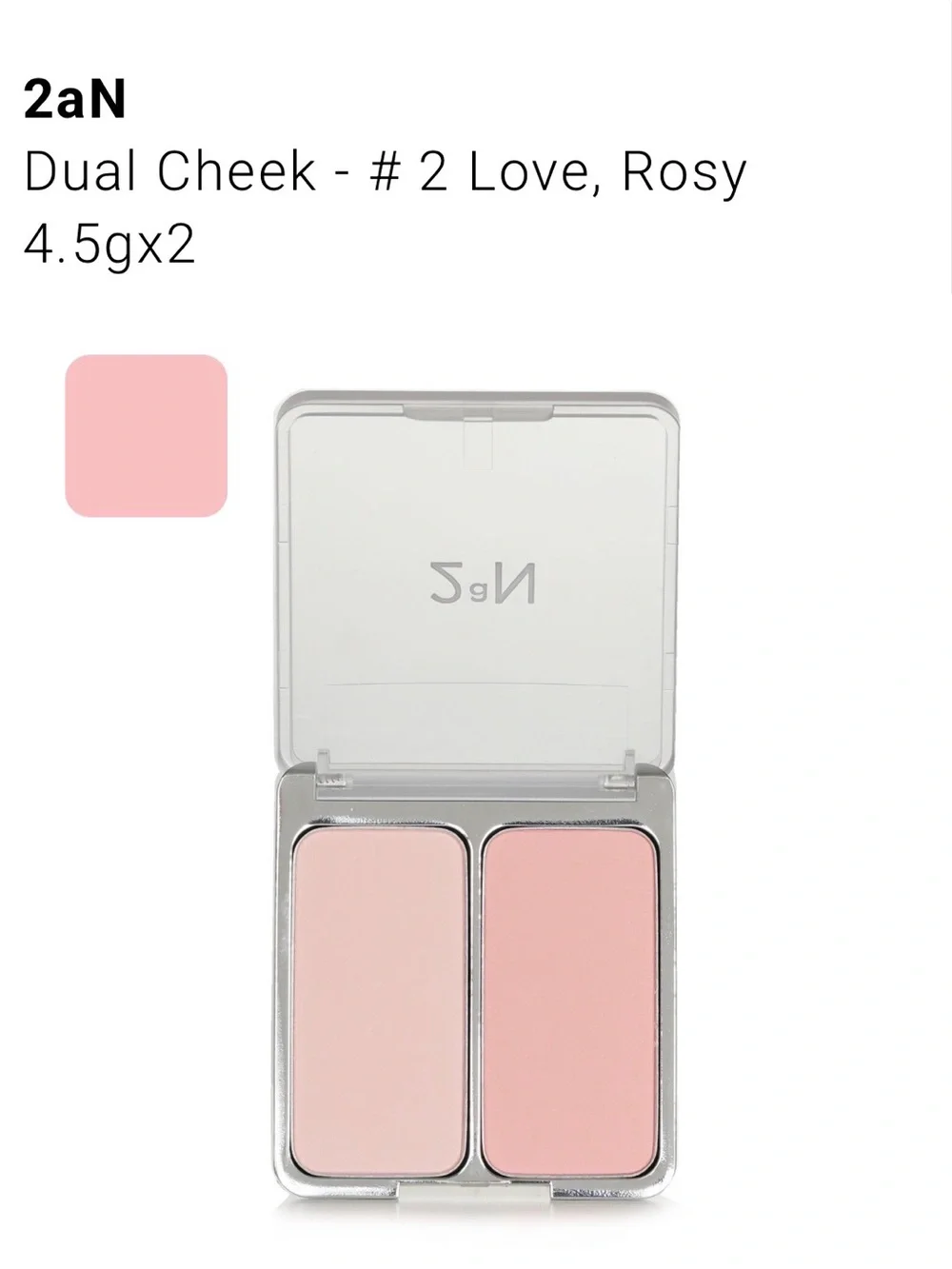 Dual Cheek Blush - Love, Rosy (Pink)